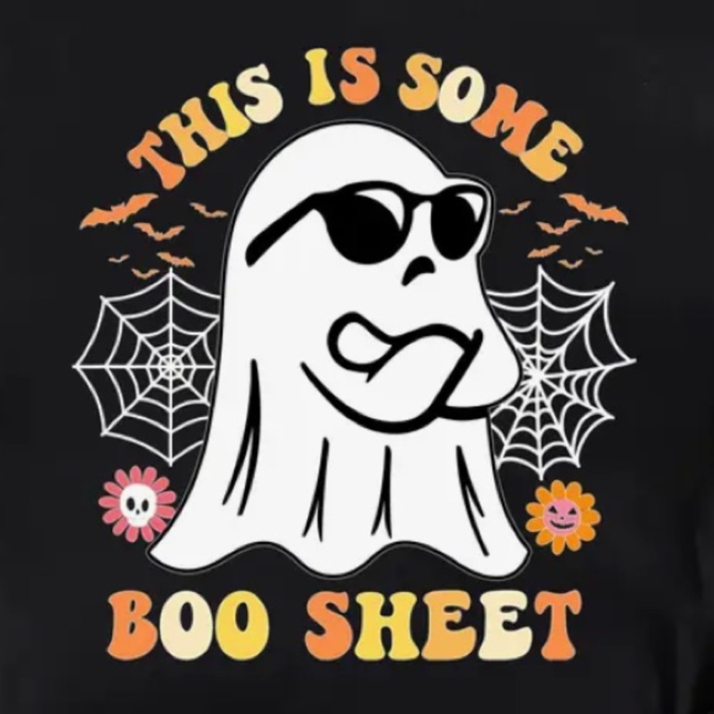 This Is Some Boo Sheet Halloween T-Shirt - Picture 2 of 4
